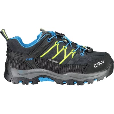 CMP Campagnolo Rigel WP Lage Trekkingschoenen Kinderen, antracite-yellow fluo Schoenmaat EU 28