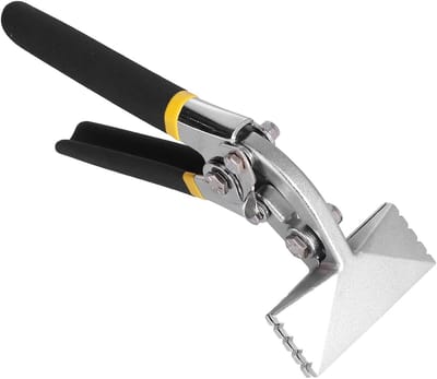 Handnaadtang Metaal - Buiggereedschap Plaatwerk - Metaal Vormgeven - Antislip Ergonomische Grip - 80MM - Zwart