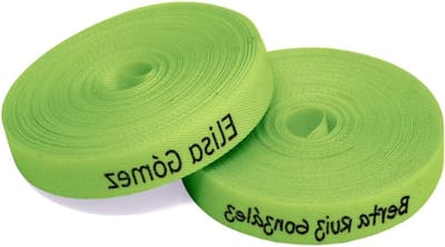 Opstrijkbare Etiketten - Kledinglabels Naam - School Kinderkleding - Wasbestendig tot 60°C - 3 x 1 cm - Groen