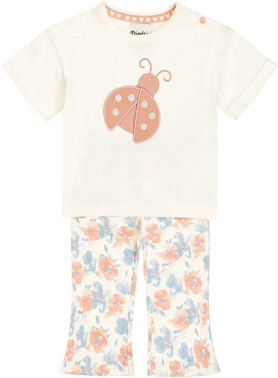 Dirkje Meisjes Kledingset - Off-white