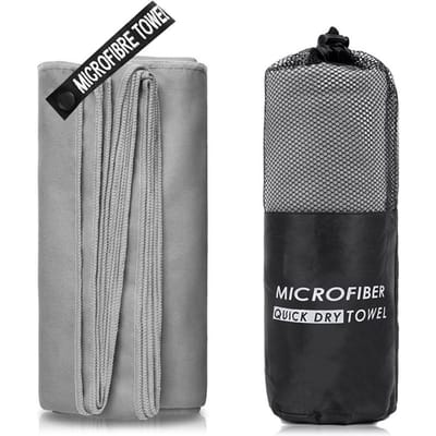 Microvezel reishanddoeken, sneldrogende handdoek voor kamperen, strandgym, backpacken 40x80cm