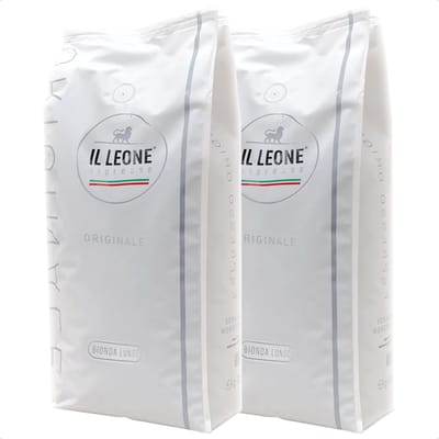 IL Leone Bionda Lungo koffiebonen - medium-donkere branding Arabica bonen - 2 KG