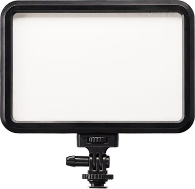 Bresser BR-12B Bi-Color LED Paneel – Compact & Lichtgewicht – 3200K-5600K – CRI 95+ – Voor Foto & Video – Incl. Coldshoe & Netadapter