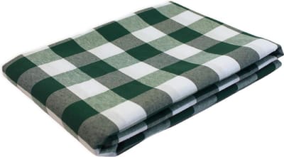 Rond Tafelkleed - Groen-wit geruit 180 cm - Strijkvrij - Brabantsbont - Landelijke stijl