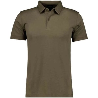 Ragman Polo Pima Cotton Uni Mocca / male
