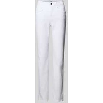 Slim fit Jeans met Knoopsluiting Model 'Mary'