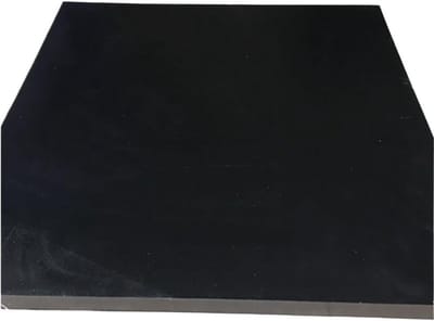 PU Plaat - Polyurethaan Kussen - Stansmatrijzen Dempen - Goede Elasticiteit - 2x100x200mm - Zwart
