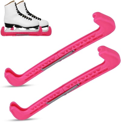 Verstelbare Ice Skate Guard - Roze - Beschermende Covers voor Ijshockey en Figuur Skates