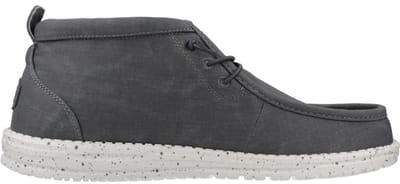 HEYDUDE - Wally Mid Canvas Heren Instappers Grey - Maat 41
