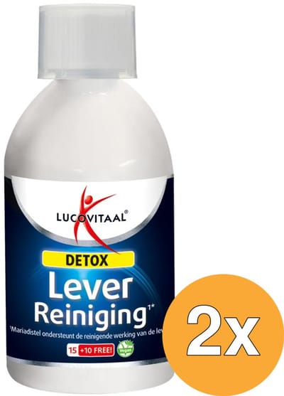 2x Lucovitaal Detox Lever Reiniging (250 ml)