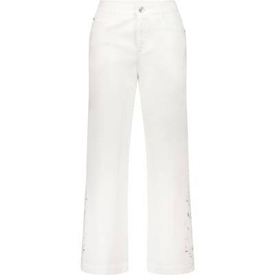 Atelier Gardeur Feliza6-s-670721 White Denim Größe: 34 | Ausgestellte Hosen Outlet | Damen | Blau