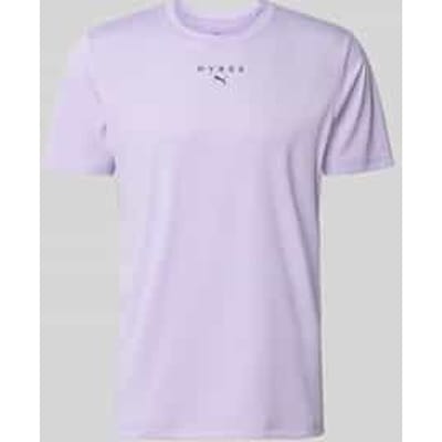 Regular fit sport-t-shirt met logoprint model 'M PUMA X HYROX'