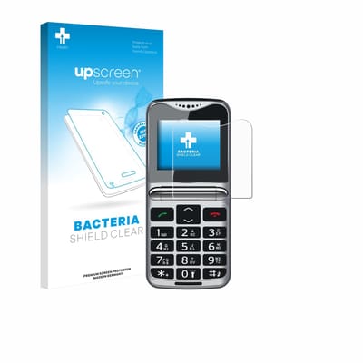upscreen - Screenprotector voor bea-fon Fold 10 LTE - Folie Beschermfolie transparant antibacterieel