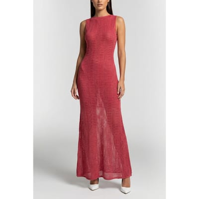 GUESS Marciano By  Emma Sl Long Sweater Dress Flowering Peony Größe: 38 | Maxikleider Outlet | Damen