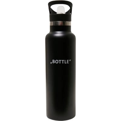 Mister Tee - Lettered Survival Waterfles - Zwart