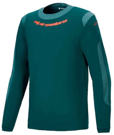 Alpinestars Bicycle A-dura Dri Wool Langarm Enduro Trui Groen M Man