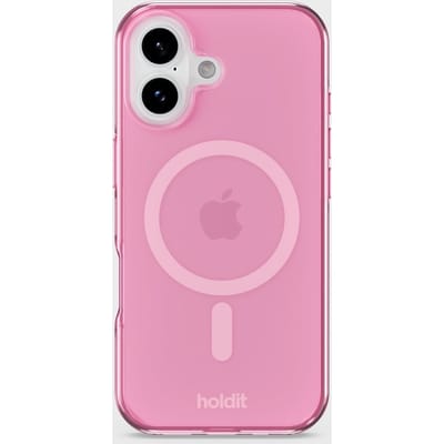 Phone Case Transparent Magsafe Compatible Pink iPhone 17