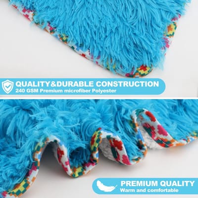 Dailygoods- Draagbare Deken - Warm en Comfortabel - Capuchondeken - Deken voor Volwassenen - Deken van Flanel - Dikker Ontwerp 152 x 132 cm - Knuffeldeken