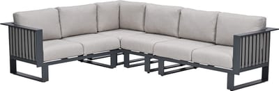 Garden Impressions Gabon loungeset hoek 4-delig links - sandstone