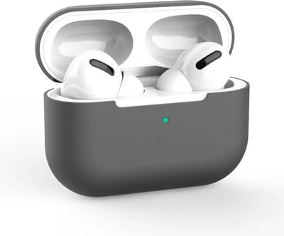 AirPods Pro Hoesje – Donkergrijs - Siliconen Beschermende Case