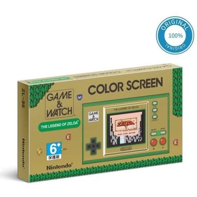 Game Watch Zelda - Mini Console Nintendo Game & Watch, série The Legend of Zelda System Secrets, 35e annivers