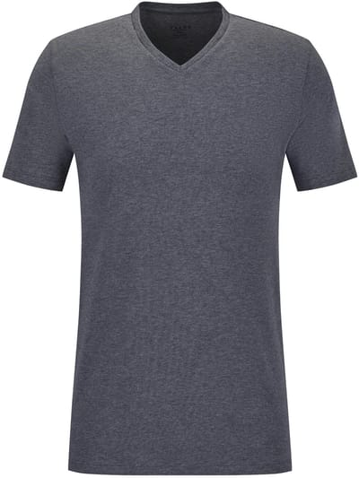 FALKE Daily Comfort Multipack V Neck ademend katoen top van onderlaag heren grijs - maat S