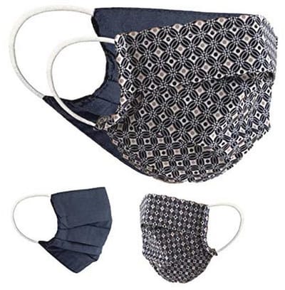 Omkeerbaar Katoenen Mondmasker Set van 2 - Unisex Mond- en Neusbescherming