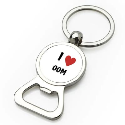 Akyol - i love oom flesopener - Oom - de liefste oom - verjaardag - cadeautje voor oom - oom artikelen - kado - geschenk - 9 bij 3 cm