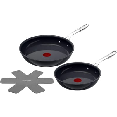 Tefal Jamie Oliver by Tefal Enjoy 3-delige pannenset 24/28cm + panbeschermer - inductie