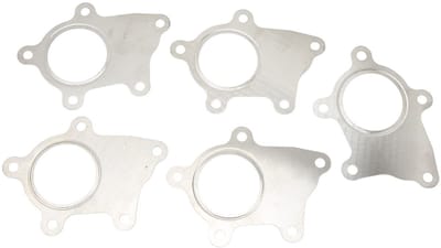 Dailygoods- Flenspakking Hybride - 10 Stuks - Roestvrij Staal - Turbo-downpipe - Geschikt voor T3/T4 T3 T04E - Betrouwbare Afdichting - Turbo Pakking