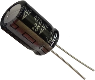 Elektrolytische Condensator 470 μF 25V THT - 105 °C - 10 x 16 mm