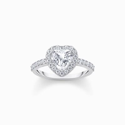 Thomas Sabo - TR2477-051-14-58 - Ring - Dames - Love & Hearts - ringmaat 58