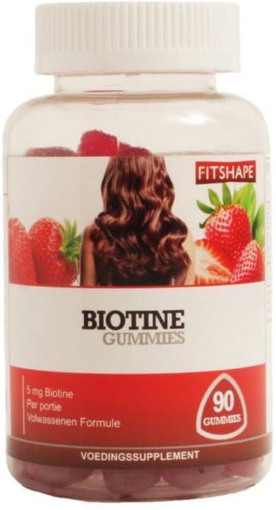 Fitshape Biotine Gummies - 90 stuks