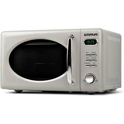 G3 Ferrari Sapormio Vintage Grigio Magnetron 20L – 700W – 5 Vermogensstanden – Retro Design