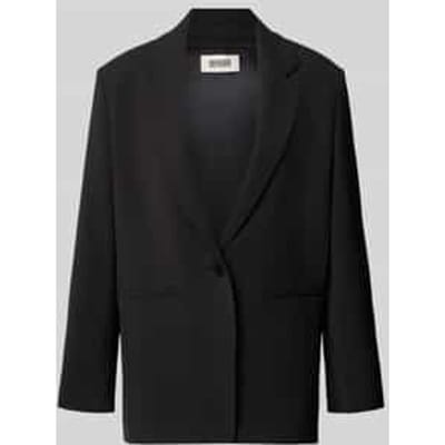 relaxed fit blazer met paspelzakken model 'MOWTIE'