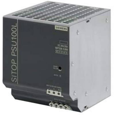Siemens 6EP13361LB00 DIN-rail netvoeding 24 V/DC 20 A 480 W Aantal uitgangen:1 x Inhoud 1 stuk(s)