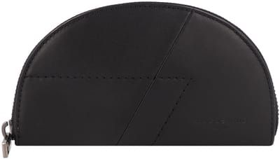 LIEBESKIND BERLIN Leren Portemonnee Edda Calf Optic Purse Wallet Black Zwart