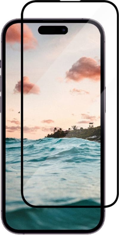 Casecentive - Glass Screenprotector 3D - full cover geschikt voor iPhone 14 Pro