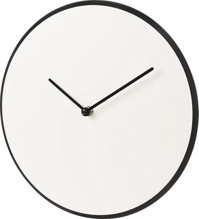 SensaHome Wandklok Cairo - Minimalistische Klok - Scandinavisch Nordic Stijl - Ø30cm - Beige