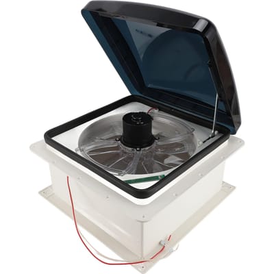 Camper dakluik ventilator 14 inch 10 snelheden omkeerbaar stille camper luchtventilatie plafondventilator met afstandsbediening