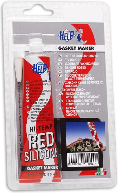 Vloeibarepakking Super Help Silicone 85gram Rood