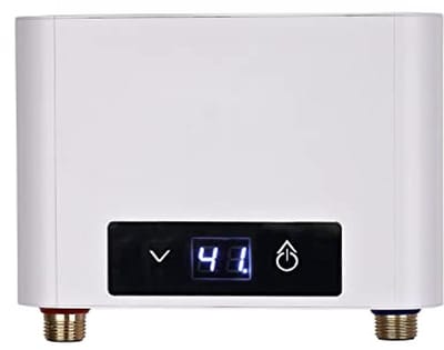 Mini Elektrische Doorstroomboiler met Groot LED-Display - Tankloze Instant Warmwateroven voor Keuken en Badkamer (3500 W)