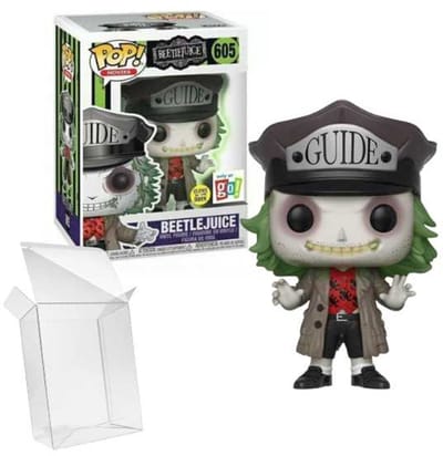 Funko Pop! Movies: Beetlejuice - Beetlejuice #605 Glows in the Dark only at GO! Exclusive
