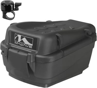 Fietskist Easy Box S/M - 5 Liter met Fietsbel