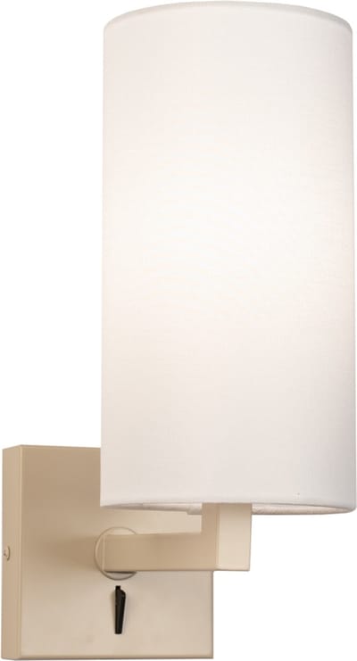 Lumidora Wandlamp 31454 - Voor binnen - SIENA - E27 - Wit - Beige - Zand - Metaal