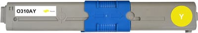 OKI 44469704 - Toner Geel - 2000 pagina's - Huismerk Compatible - Geschikt voor OKI C310dn Oki C330dn Oki C510dn Oki C511dn Oki C530dn Oki C531dn OKI MC351 Oki MC352dn Oki MC362dn Oki MC561 OKI MC562 Oki MC562dn Oki MC562dnw OKi MC562W
