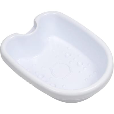 Alleen Voetenbad Detox Ionen Voet Spa Badkuip met Vibratie voor Ontspanning Voetverzorging Arrays Aqua white