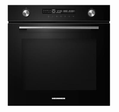 Heinner HBO-M7212GCDRP-GBK Inbouw Oven 60 cm – 72 L – Energieklasse A+ – Grill – Hetelucht – Fermentatie – Touchdisplay – Pyrolytische Zelfreiniging – Zwart Glas – 5 Jaar Garantie