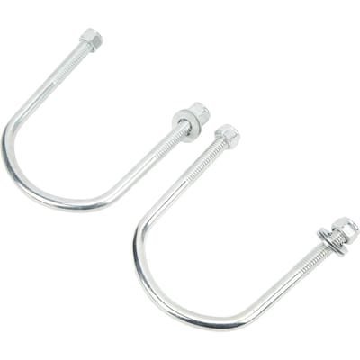2 stuks Heavy Duty Bladveer U-bout met 4 Moeren Staallegering Vervanging voor Club Car DS 1981-Up