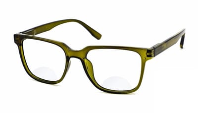 Leesbril Vista Bonita Cubo Bifocaal-Army Green-+1.00